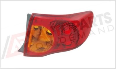 Toyota Corolla Tail Light 2007 - 2009